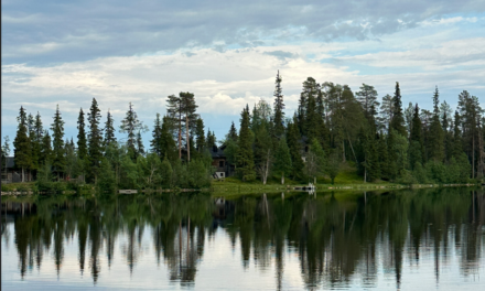 Weiter Richtung Norden von Saariselkä zum Inari See