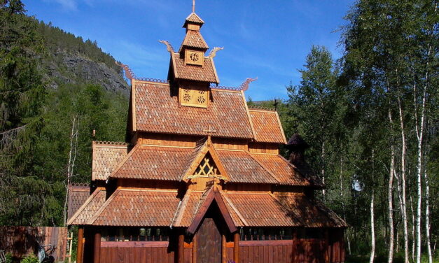 Stabkirche in Savjord