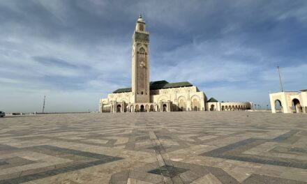 Die grosse Moschee von Casablanca