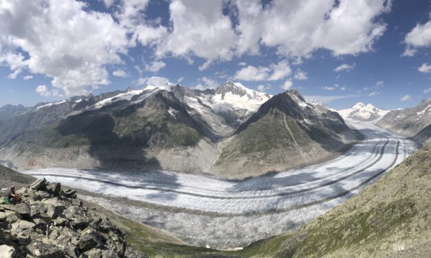 Der AletschGletscher